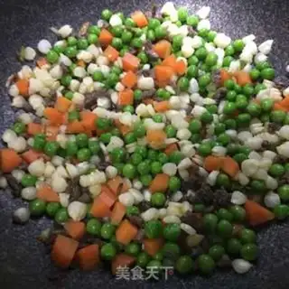 Make Vegetable beef paste at colour step 5