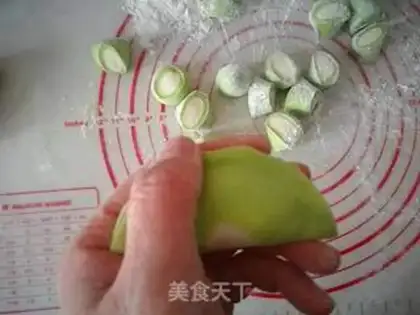 Make Double cabbage dumplings step 7