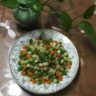 Make Vegetable beef paste at colour step 7