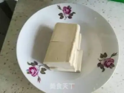 Make Squid head tofu step 3