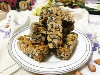 Make Peanut sesame sugar step 10