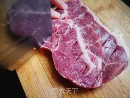 Make Fried steak step 1