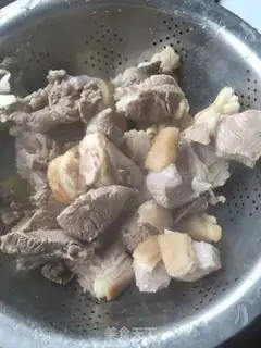 Make The lamb burns radish step 2