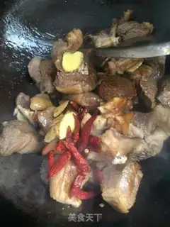 Make The lamb burns radish step 5