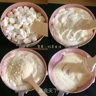 Make Red Snow Souffle step 3