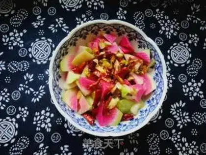 Make ♪ ♪ The radish peel ♪ step 7