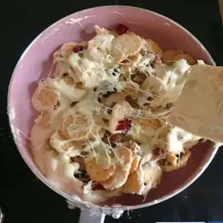 Make Red Snow Souffle step 5