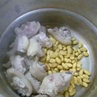 Make Soybeans hoove soup step 3