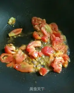 Make Tomato mushroom noodles step 1