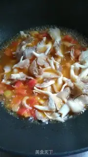 Make Tomato mushroom noodles step 3