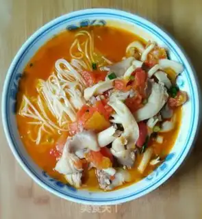 Make Tomato mushroom noodles step 6