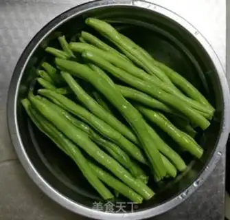 Make The dry beans step 0