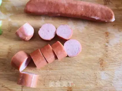 Make Pepper sausage string step 2
