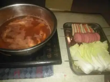 Make The seafood fragrance pot step 8