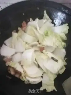 Make Cabbage oil tofu step 4