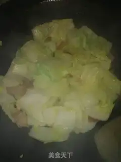 Make Cabbage oil tofu step 5