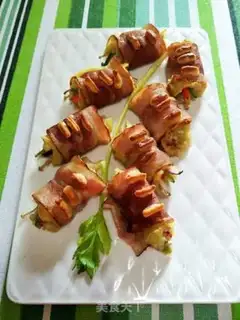 Make Bacon potato rolls step 8