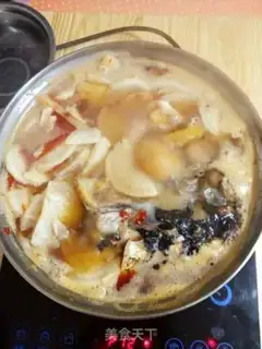 Make Fish-head hotpot step 12