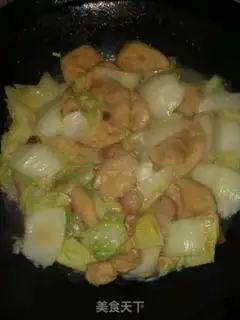 Make Cabbage oil tofu step 8
