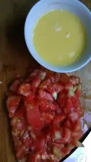 Make Ketchup, eggflower soup step 2