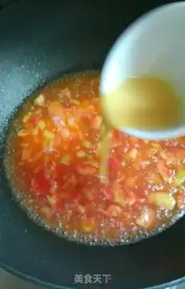 Make Ketchup, eggflower soup step 6