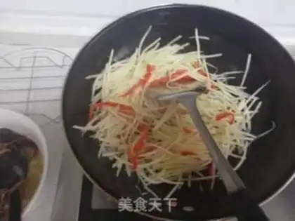 Make Fried potatoes step 4