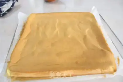 Make Fruit cream box cake step 7