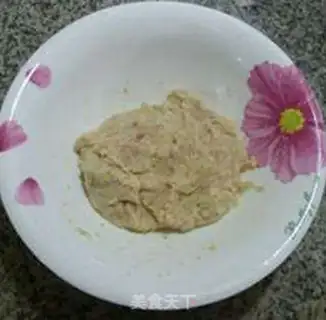 Make Scrambled bean cake step 6
