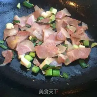 Make Spilled ham step 4