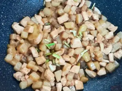 Make Chicken potatoes step 9