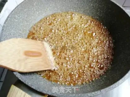 Make Peanut sesame sugar step 4
