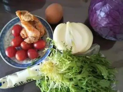 Make Shrimp salad step 0