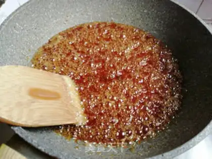Make Peanut sesame sugar step 5