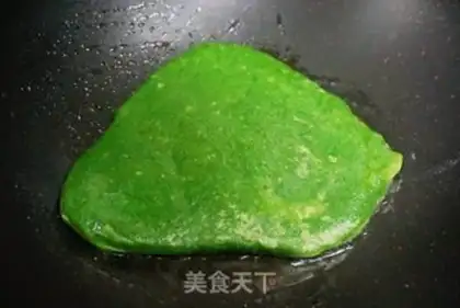 Make Spinach pancakes step 3
