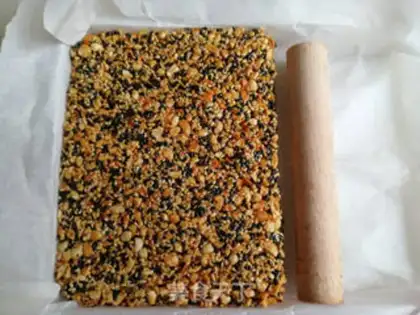 Make Peanut sesame sugar step 7