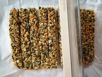 Make Peanut sesame sugar step 8