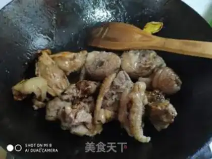 Make Red chicken step 5