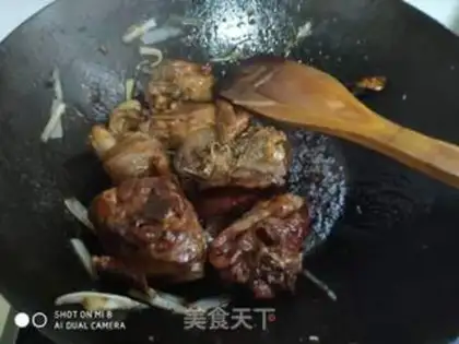 Make Red chicken step 6