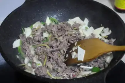 Make Cream mushroom beef step 7