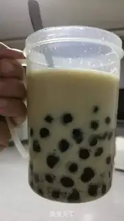 Make Pearl milk tea step 2