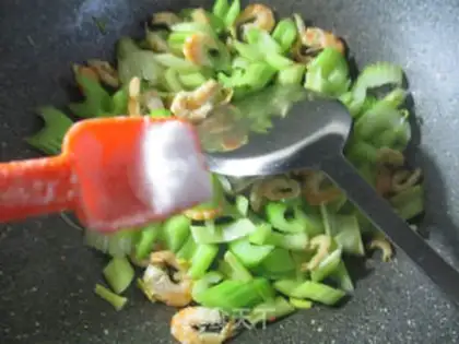 Make Fired celery step 4