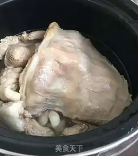 Make Spinach with lamb step 1