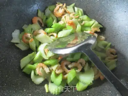 Make Fired celery step 6