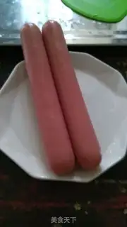 Make Ham intestines, raspberry bread step 4