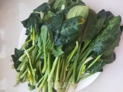 Make Sioux spinach step 0
