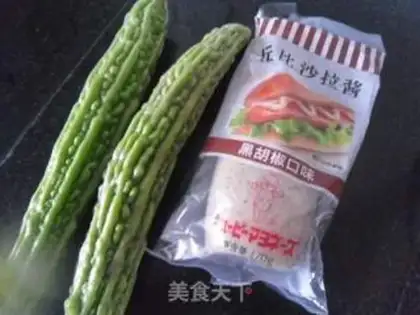 Make Porridge-flavored salad step 0