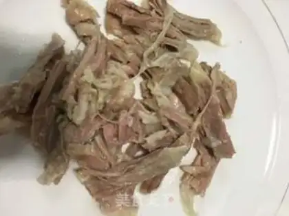 Make Spinach with lamb step 5