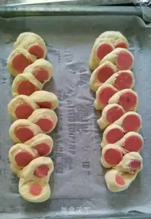 Make Ham intestines, raspberry bread step 7