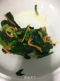 Make Spinach with lamb step 12