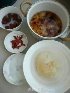 Make Peach and glue step 1